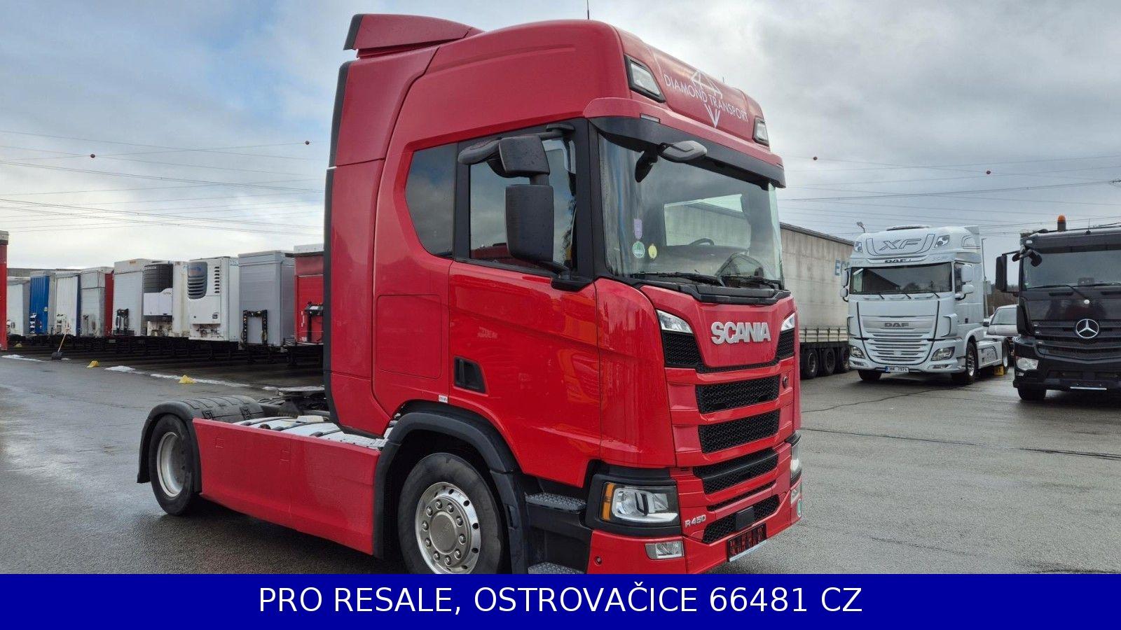 Scania R450 N323 E6 + RETARDER + PARKCLIMA + NAVI + ALU