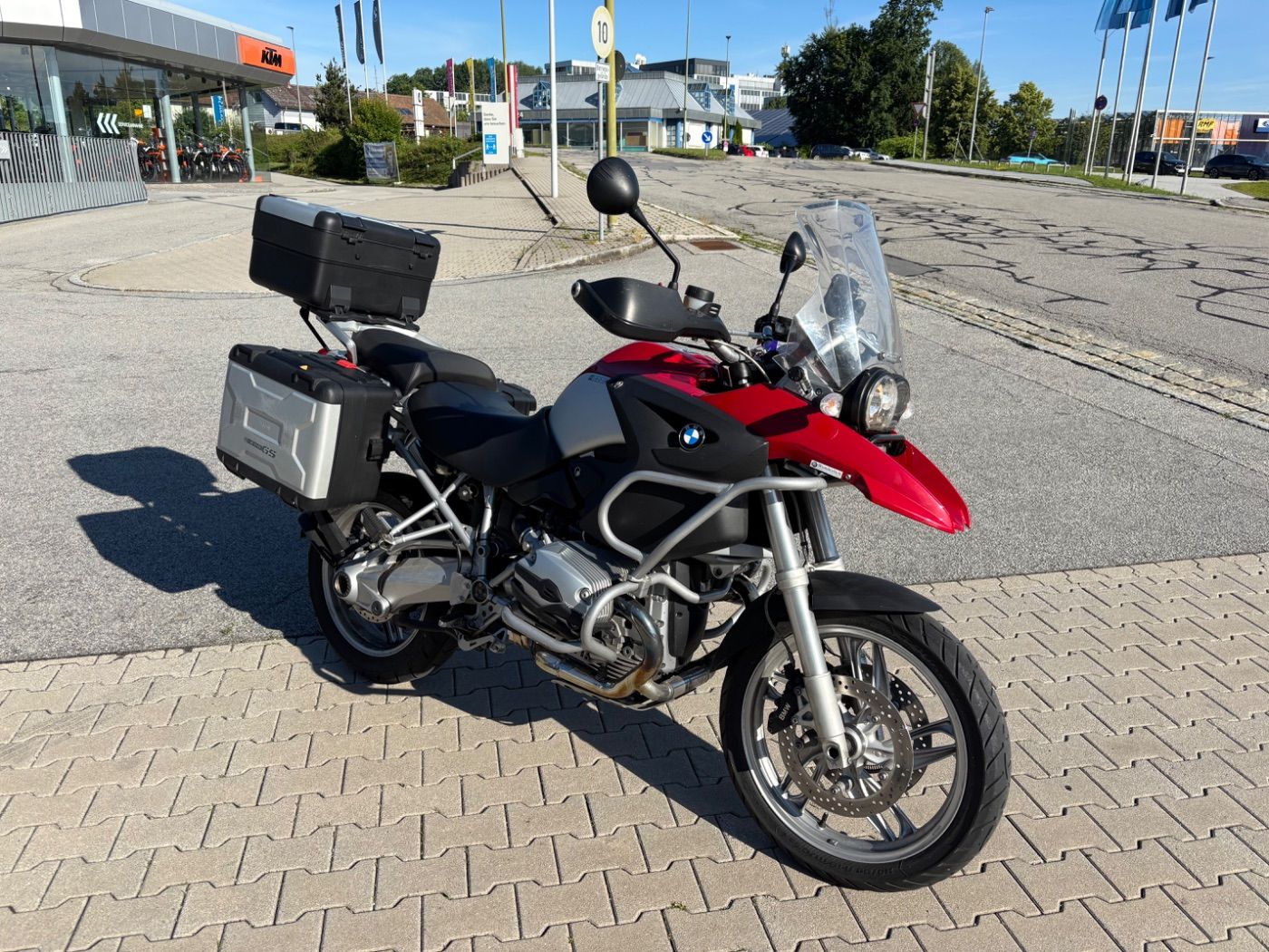 Fahrzeugabbildung BMW R 1200 GS Topcase Seitenkoffer