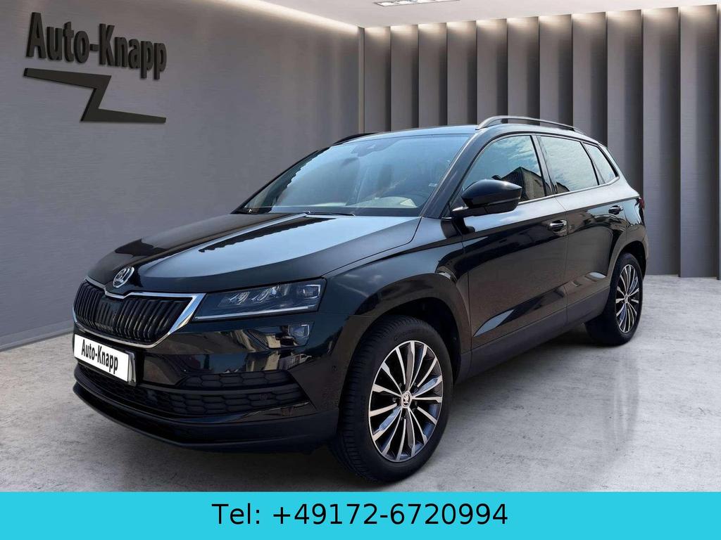 Skoda Karoq 2022 г. Чёрный, пробег 59850 км