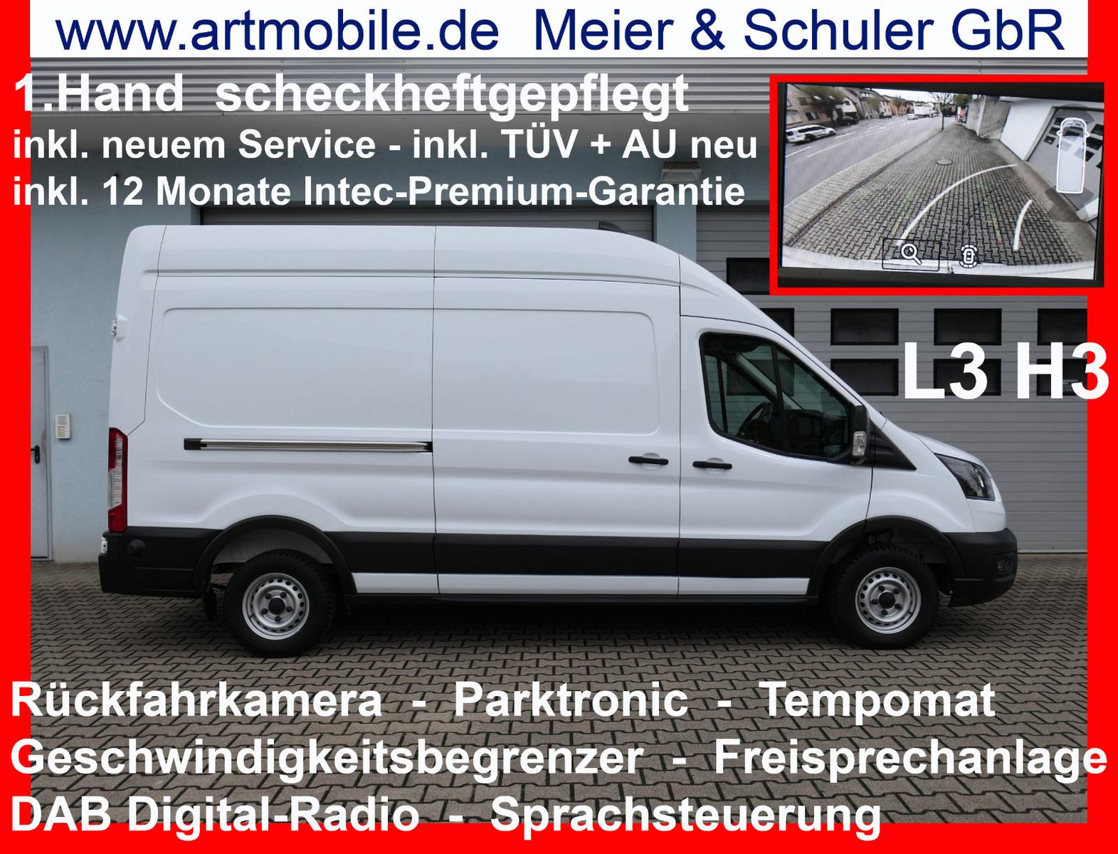 Ford Transit FT 310 L3 H3 1.Hand Kamera DAB Garantie*