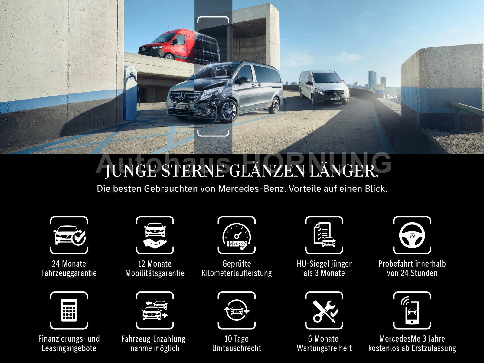 Mercedes-Benz V250 4M STYLE Kompakt DISTR 360° SPHA TWA 6 SITZ
