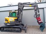 Volvo Kompaktbagger ECR88D mit Tiltrotator