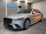 Mercedes-Benz S 580 e L 4Matic AMG+HUD+PANO+HANDS-FREE+360° - silberne Mercedes-Benz S 580