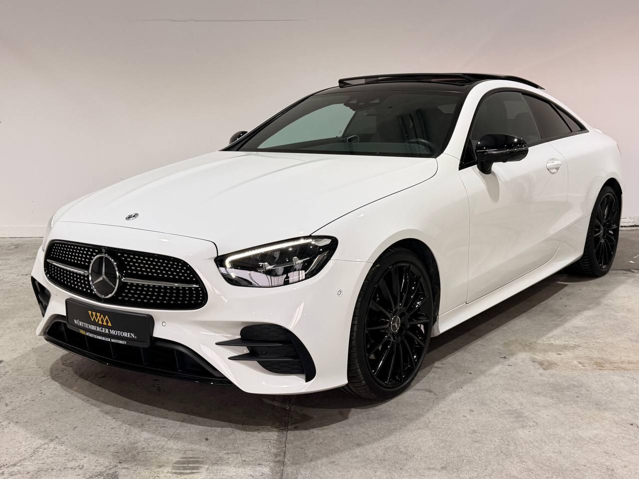 Mercedes-Benz E 220d Coupe*AMG*PANO*360°*NIGHT*BURM*WIDE*
