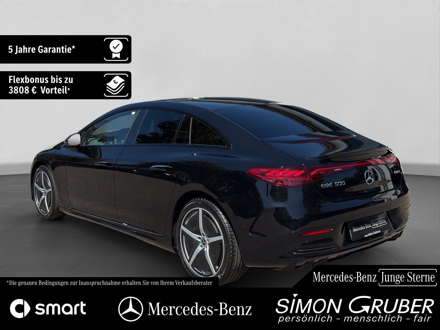 Fahrzeugabbildung Mercedes-Benz EQE 500 4M AMG Premium+ Nappa Hyper Pano Md 2025