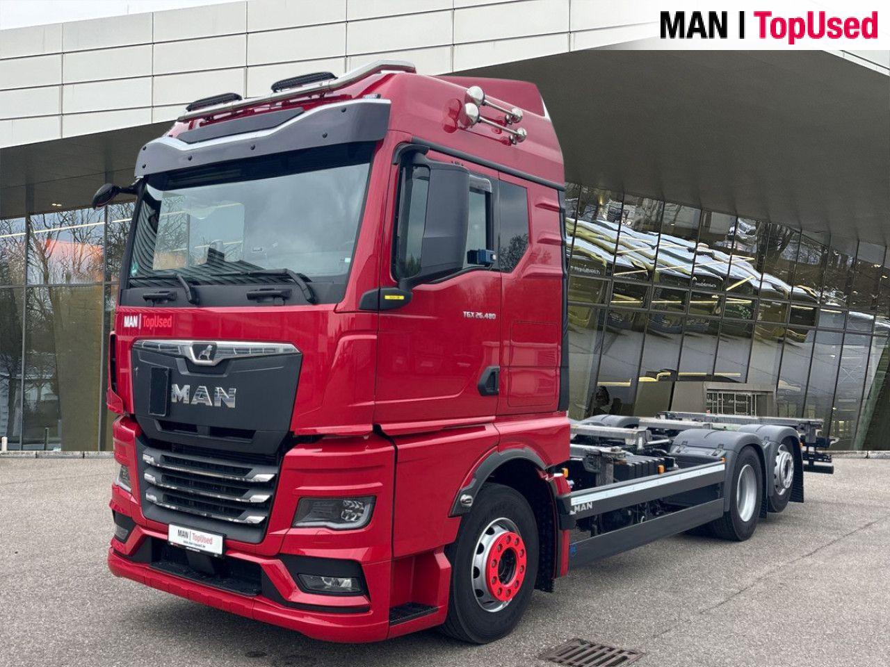 MAN TGX 26.480 6x2-4 LL LAMPENBÜGEL, LED, ACC Euro6