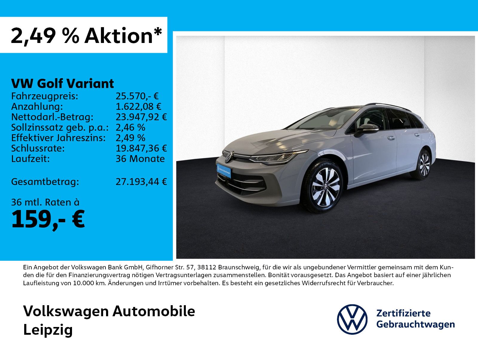 Volkswagen Golf VIII Variant 1.5 eTSI Goal*Standhzg*AHK*ACC