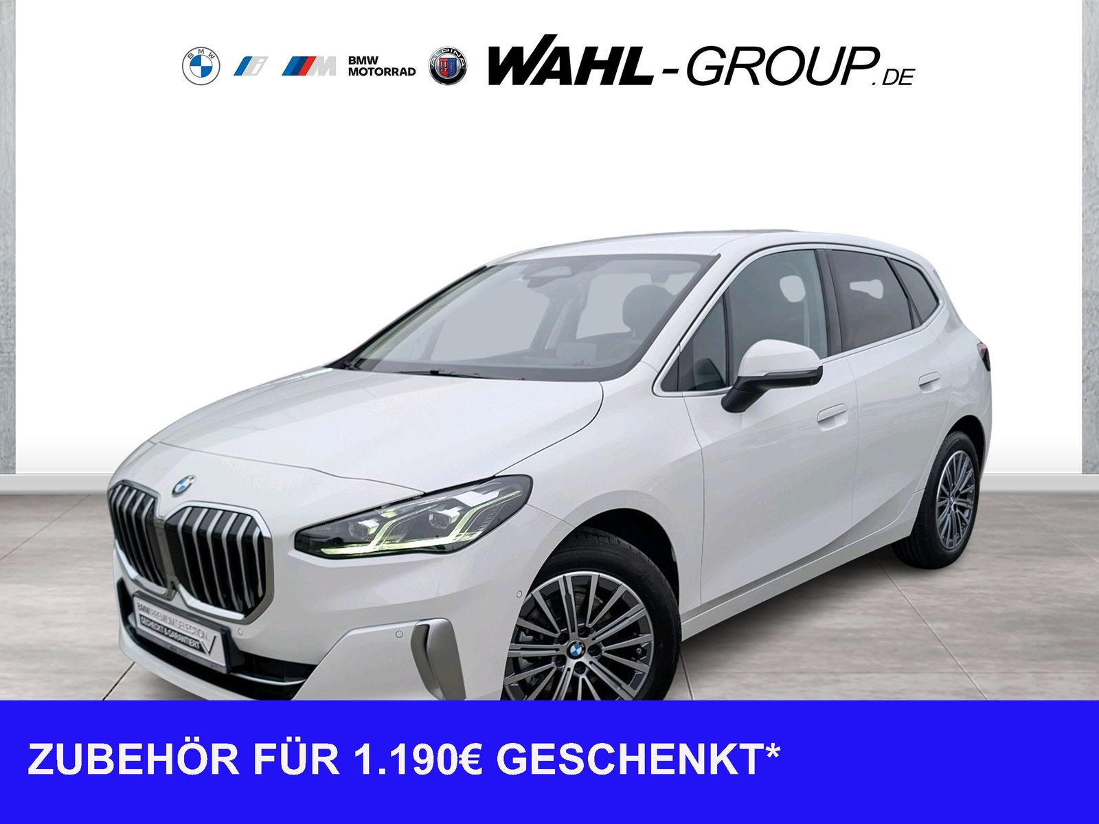 BMW 220i ACTIVE TOURER LUXURY LINE LC PROF AHK HUD L