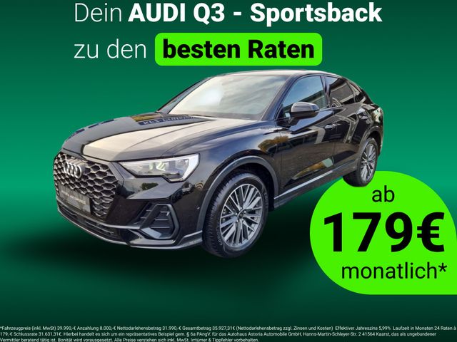 Audi Q3 35 Sportback Business Kamera 19z Parkassist