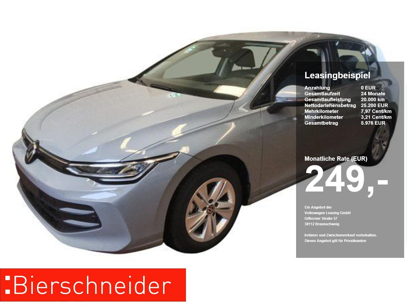 Volkswagen Golf 8 1.5 TSI Life NAVI LED PDC KAMERA SHZ