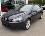 Volkswagen Golf VI Cabriolet Basis - mit Benzin-Antrieb: Violett, Cabrio