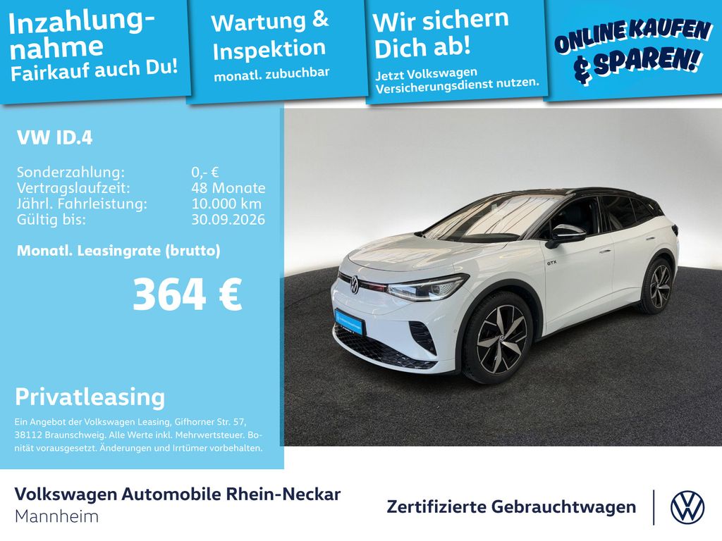 Volkswagen ID.4 GTX 220kW 4Motion Navi Kamera LED uvm