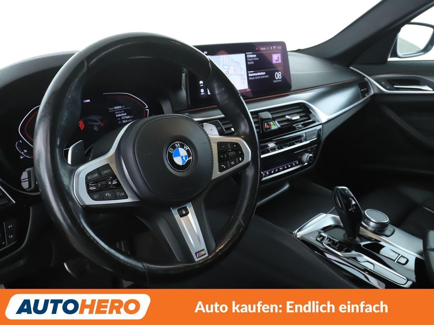 BMW 520 5er 520i Mild-Hybrid M Sport Aut.*NAVI*VC*HUD*, миниатюра 10