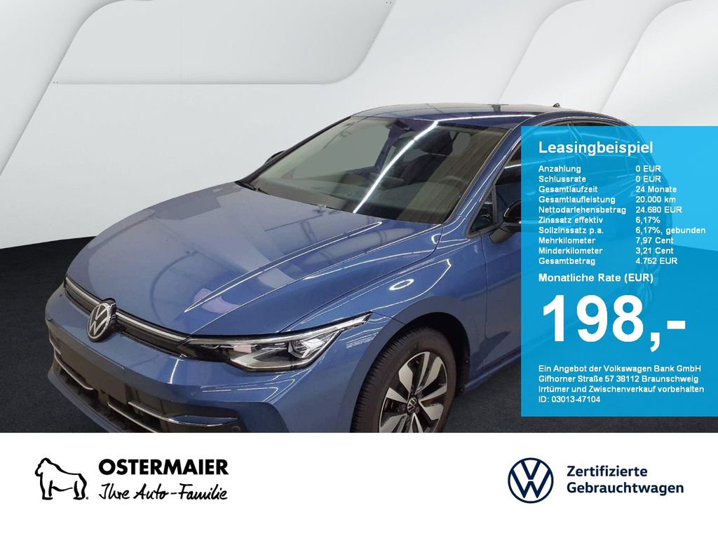 Golf VIII GOAL 1.5TSI 116PS ACC.AHK.NAVI+VC.2xPD