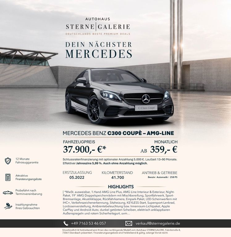 Image of Mercedes-Benz C 300