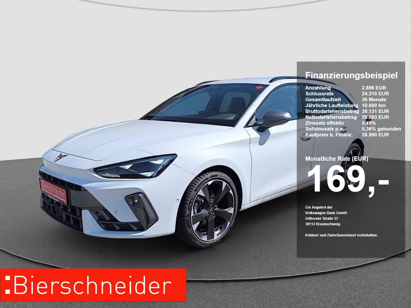 Cupra Leon SP 1.5 eTSI DSG 5-J-G NAVI ACC KESSY 18LM R