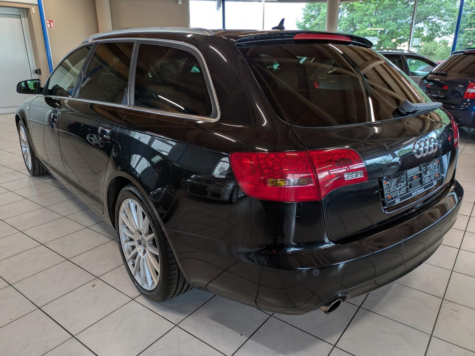 AUDI A6 AVANT 3.2 FSI QUATTRO 256ch S LINE - CUIR - SUSPENSION PNEUMATIQUE - BOSE - TOIT PANORAMIQUE - CHAÎNE NEUVE