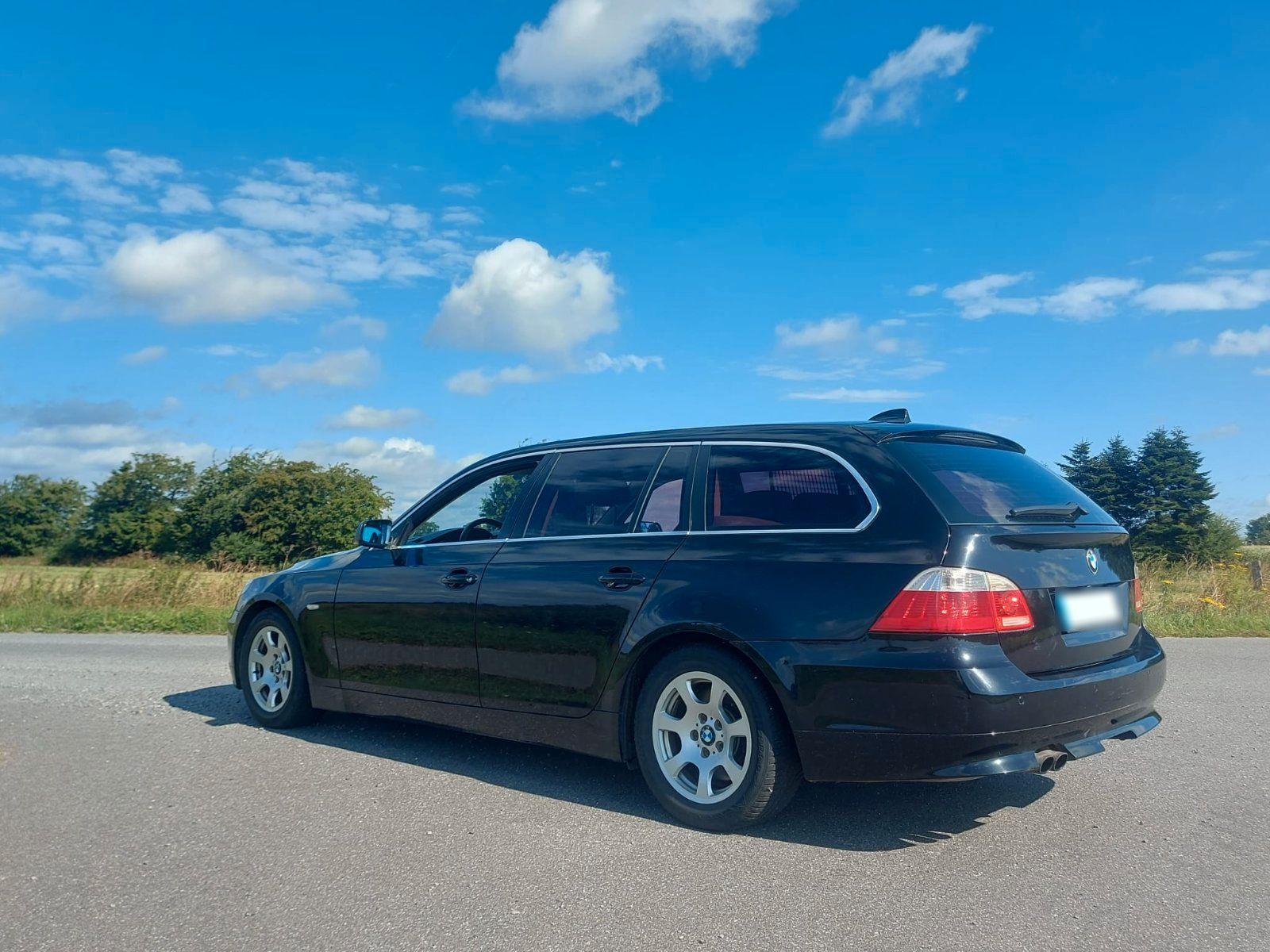 BMW 523 2006 — rear view