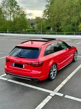 Audi A4 2.0 TFSI quattro sport Avant Gewindefahrwerk - Audi A4: Rot, Leder, mit Navigationssystem