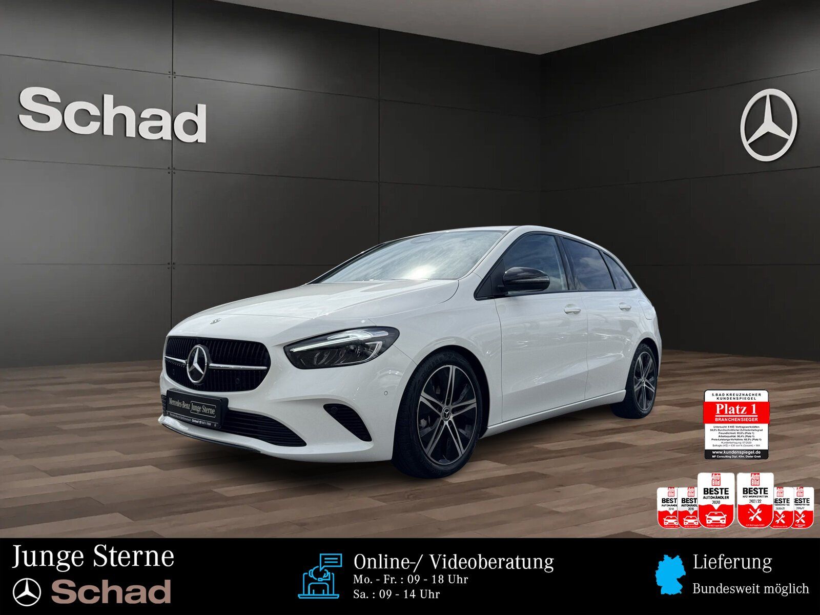 Mercedes-Benz B 180 PROGRESSIVE NAVI+AHK+LED+KAMERA+EASY-P+SHZ