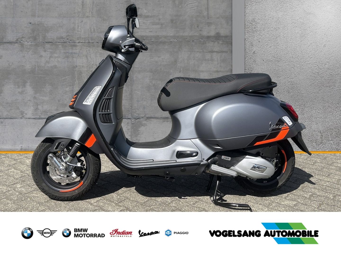 Fahrzeugabbildung Vespa GTS 125 Super Sport, Keyless Ride, Start & Stopp