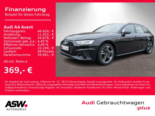 Audi A4 Avant Sline 40TDI quattro Navi LED RFK ACC VC