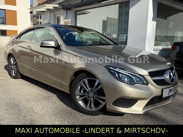 Mercedes-Benz E 220D Coupé AUT-LEDER-NAV-LED-PANOR-PDC-TEMP-