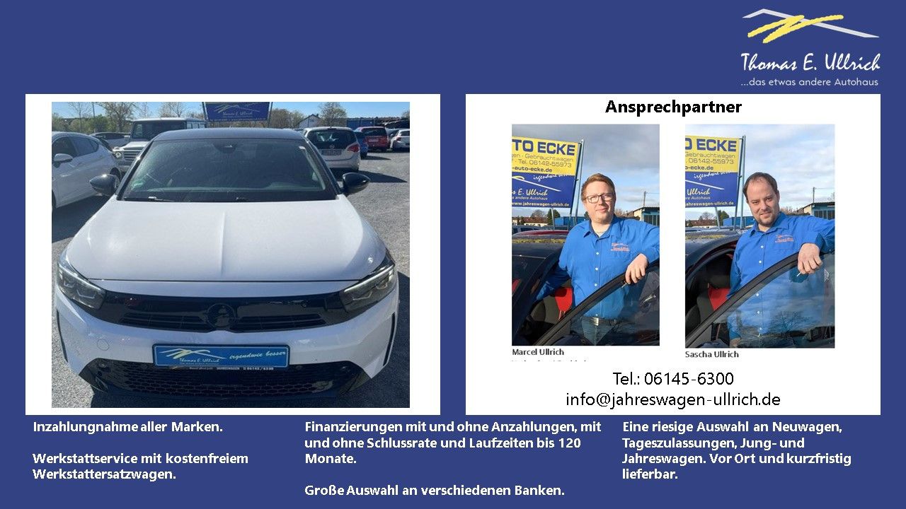 Fahrzeugabbildung Opel Corsa F 1.2 Turbo GS 74KW
