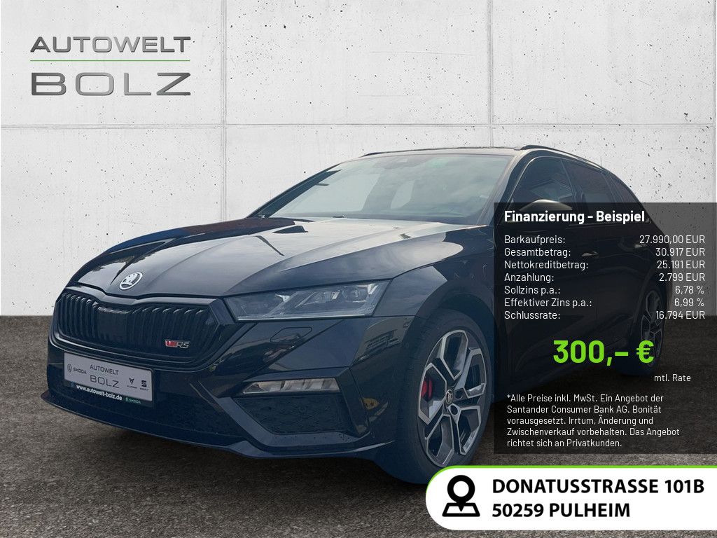 Skoda Octavia Combi 1.4 TSI iV RS HUD LED AHK KAMERA