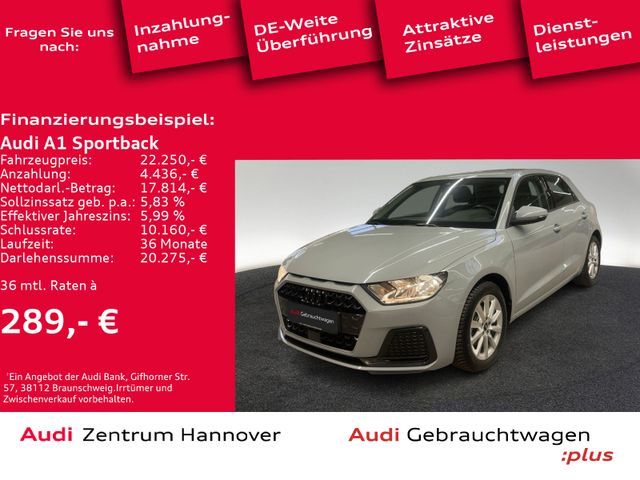 Audi A1 Sportback Advanced 30 TFSI virtual DAB SHZ