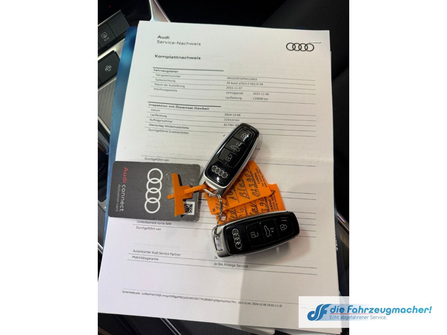 Fahrzeugabbildung Audi A6 Avant 50 TDI quattro sport S-Line Luftfederun