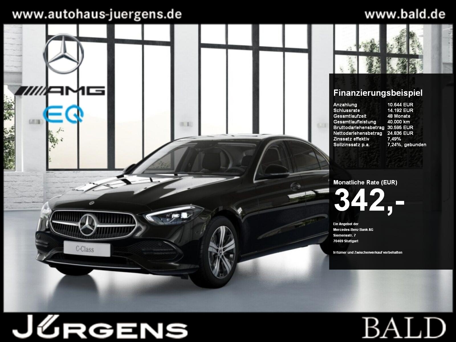 Mercedes-Benz C 180 Avantgarde/Shd/Totw/Ambi/LED/Kamera/Winter