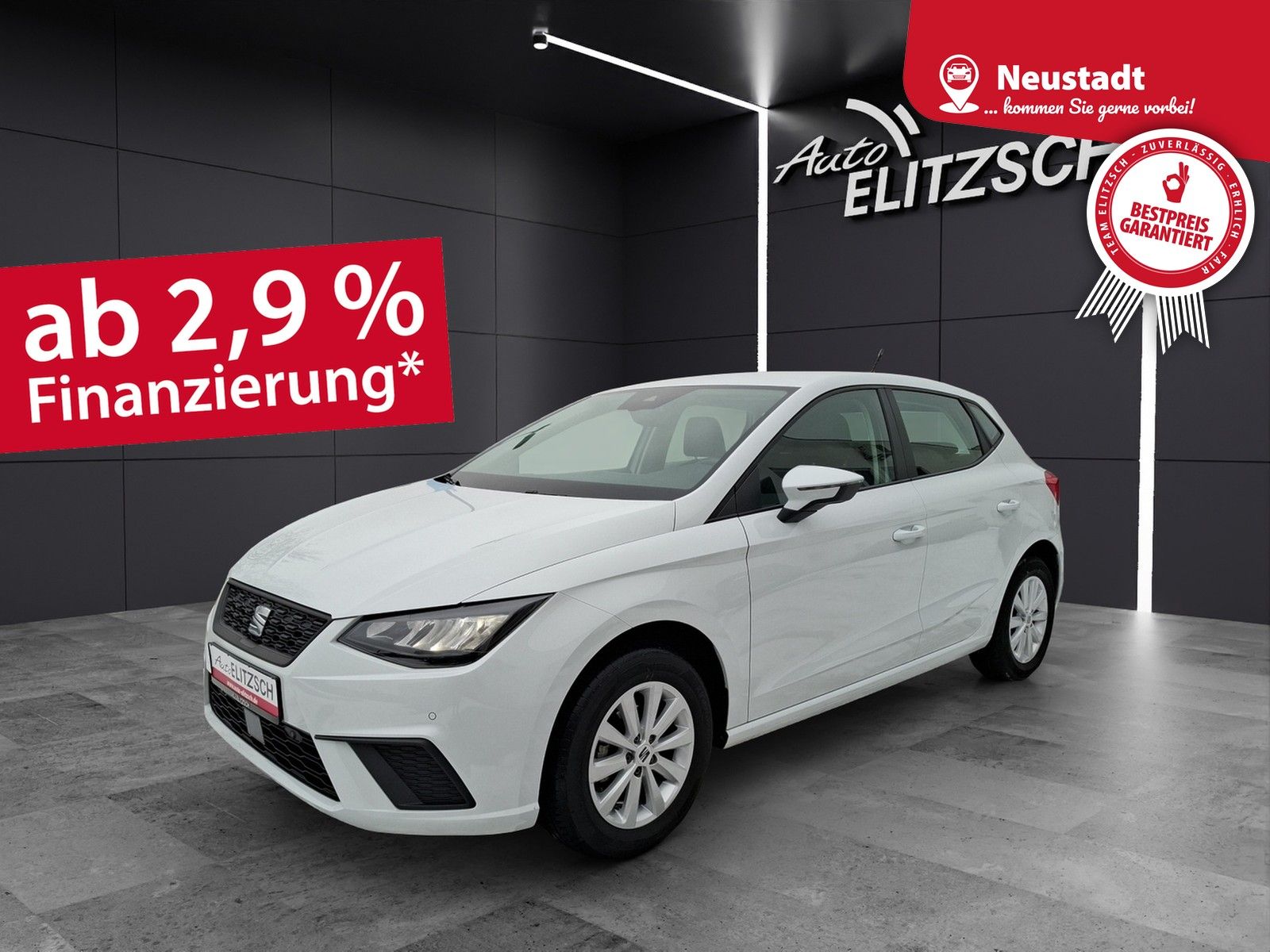 Fahrzeugabbildung SEAT Ibiza TSI Style LED Navi GRA RFK SH LM