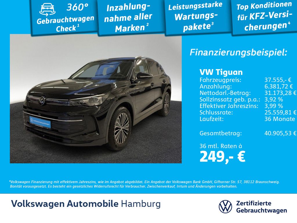 Tiguan 2.0 TDI Goal DSG AHK LED Navi Kamera