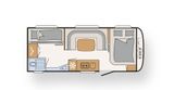 Dethleffs Camper QMK 540 3er Stockbett und 7 Schlafplätze - Dethleffs Camper 540
