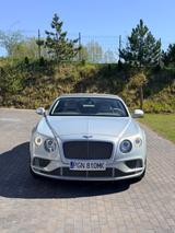 Bentley Continental GTC 4.0 V8 Convertible 2017 - silberne Bentley Continental GTC