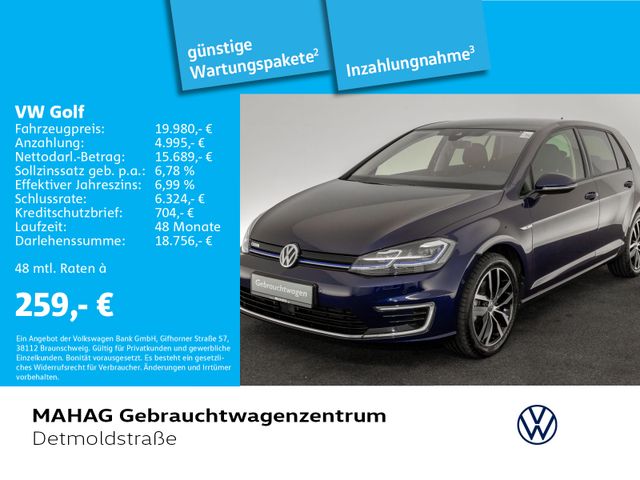 Volkswagen Golf VII e-Golf Comfortline Navi LED Kamera Alu1