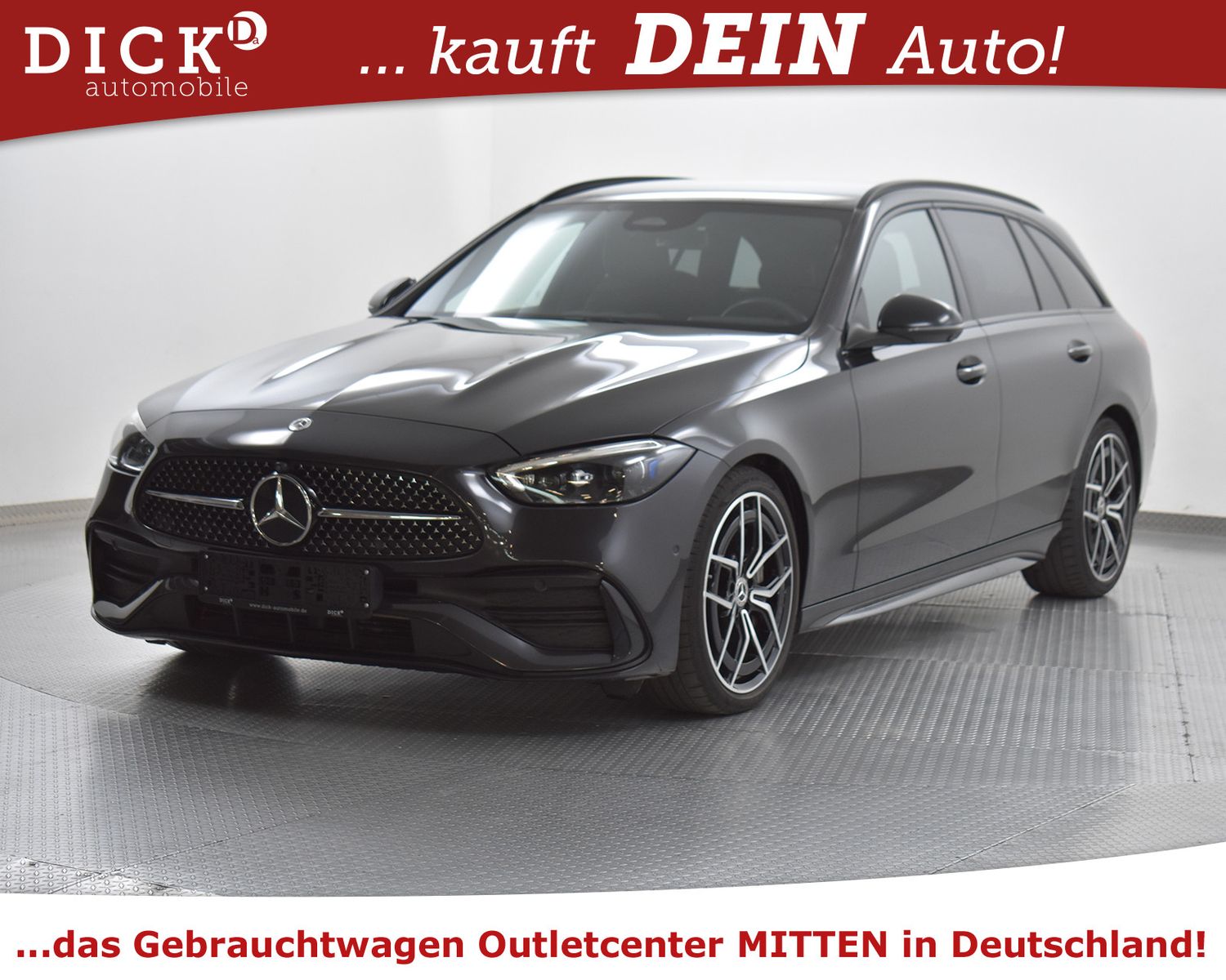 MERCEDES-BENZ C200 T AMG Line NIGHT+WIDES+MEMO+360+AHK+ACC+19" - Image 2