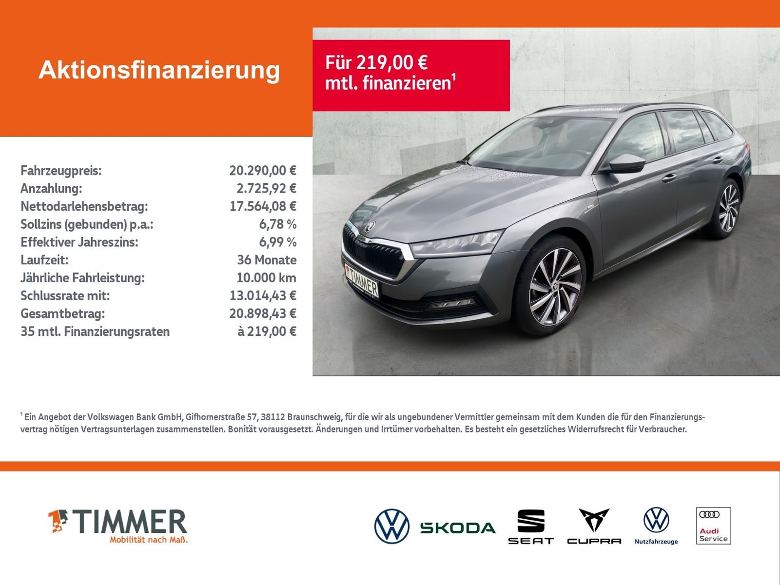 Skoda Octavia Combi 2,0 TDI Tour 110KW (150PS) DSG*AHK imagem 2