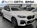 BMW X3 M40d LEDER LC-PROF HUD PANO ACC 360° AHK h/k - weiße BMW X3 M40