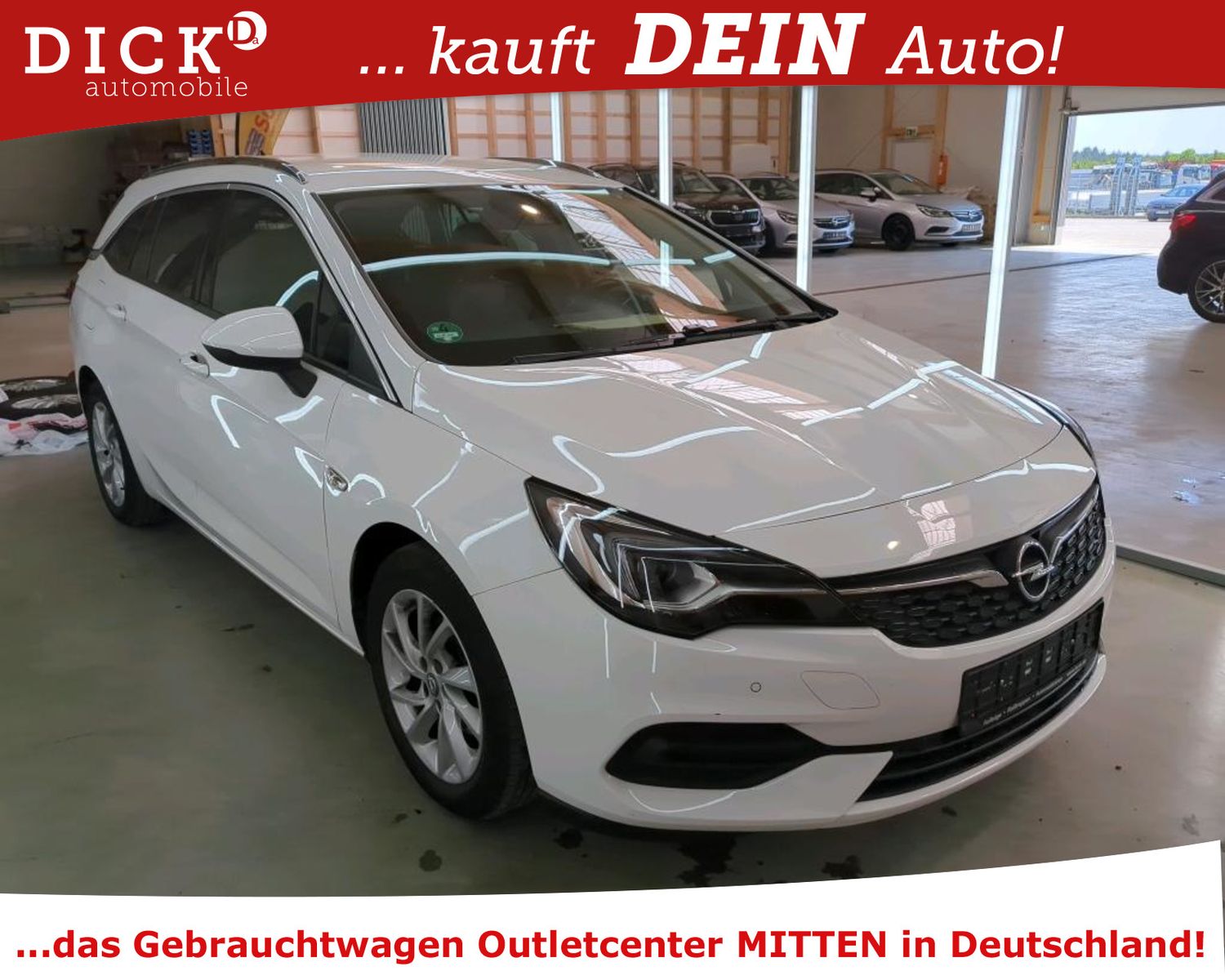 Fahrzeugabbildung Opel Astra K ST 1.5d Aut. LED+/NAVI+/MEMO/MASS/AHK/8F