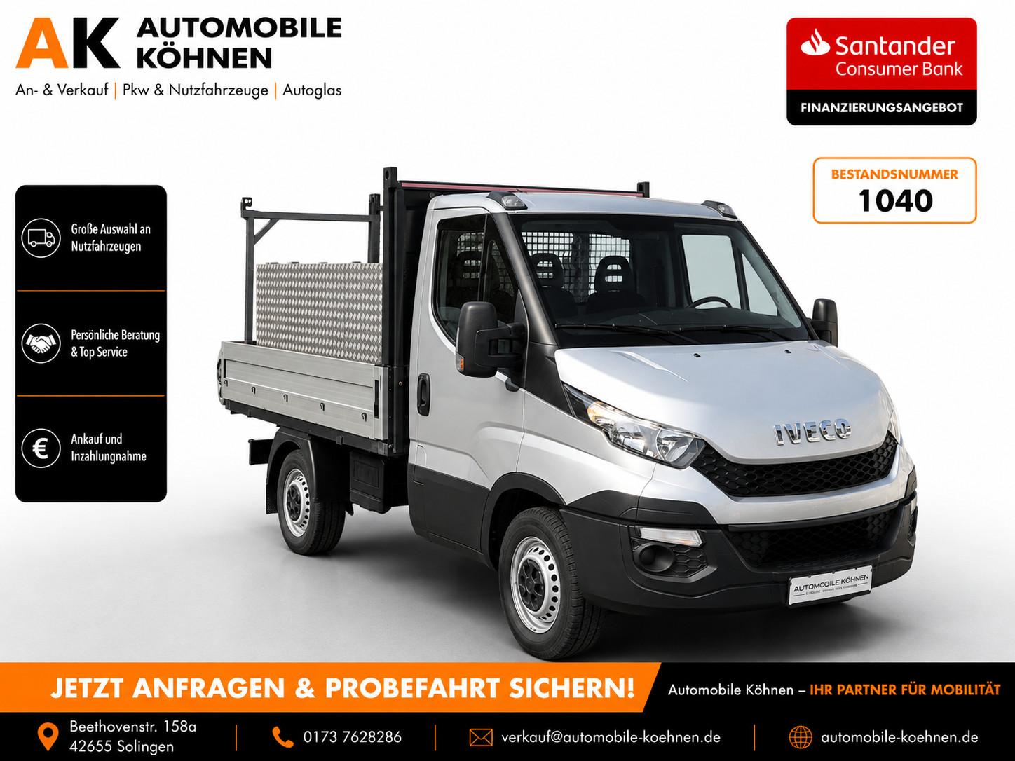 Iveco 35S17 Pritsche TÜV NEU / 3 LITER / BOX / AHK / 