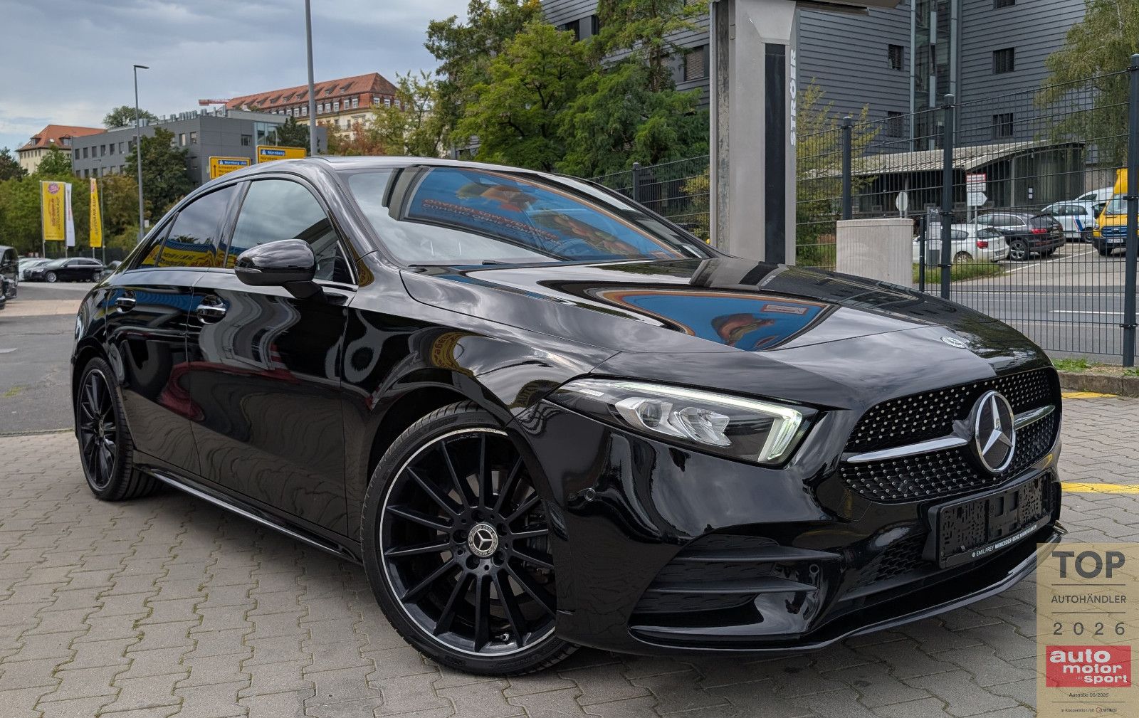 Mercedes-Benz A 200d Lim AMG-Line*LED*Kam*Wide*KeyGo*Burmester imagem 3