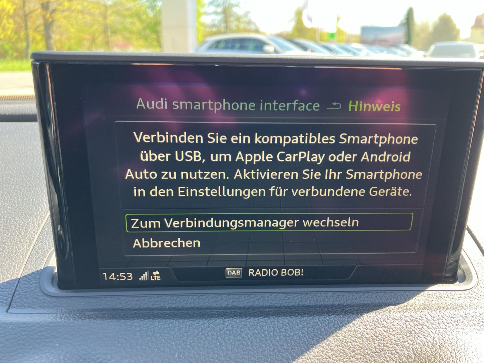 Fahrzeugabbildung Audi A3 Sportback TFSI sport  S-tronic LED NAVI ACC B