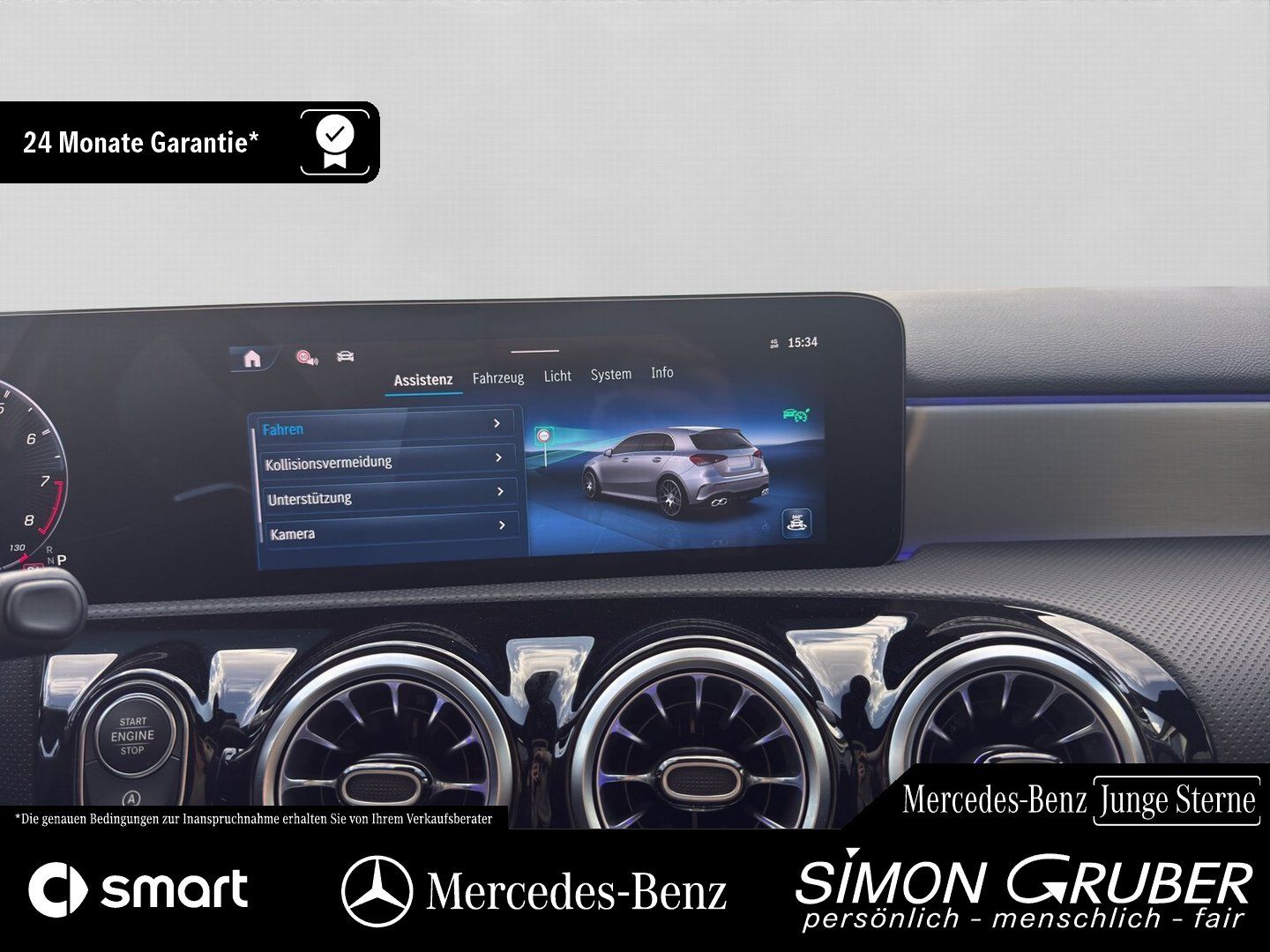 Fahrzeugabbildung Mercedes-Benz A 45 S 4M AMG Night Pano Burm HUD MBeam 360 Memo