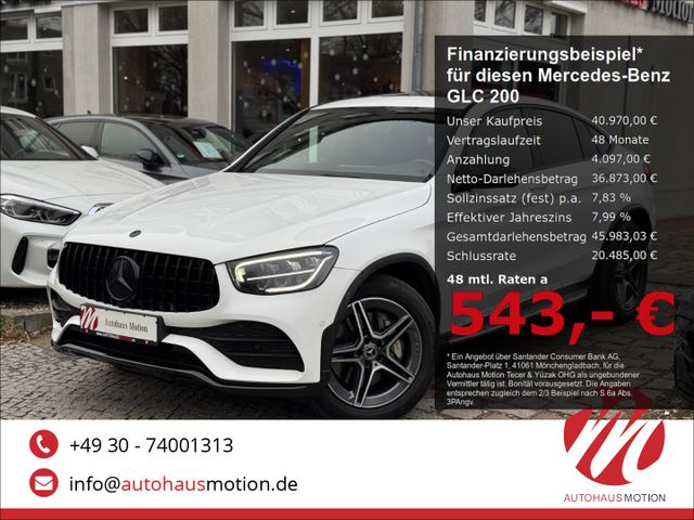 Mercedes-Benz GLC 200 d Coupe 4M AMG LED KAMERA NAVI SD CARPLA