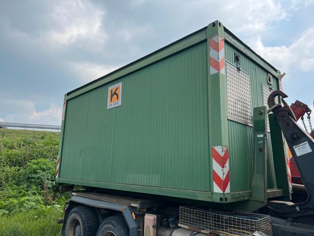 Otros Büro Container mit Heizung Licht Tisch Schränke