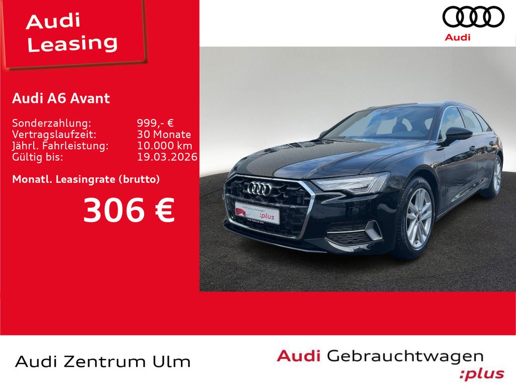Audi A6 Avant advanced 45 TFSI AHK LEDER SHZ 5J.GAR.