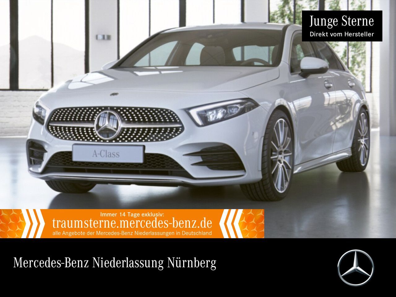 MERCEDES-BENZ A 200 Lim AMG/RFK/CarPlay/LED/19"/AR/KG/Volldigi