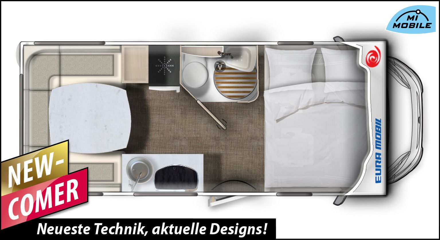 Fahrzeugabbildung Eura Mobil Activa ONE 570 HS *SCHAUSONNTAG 11-16 Uhr*